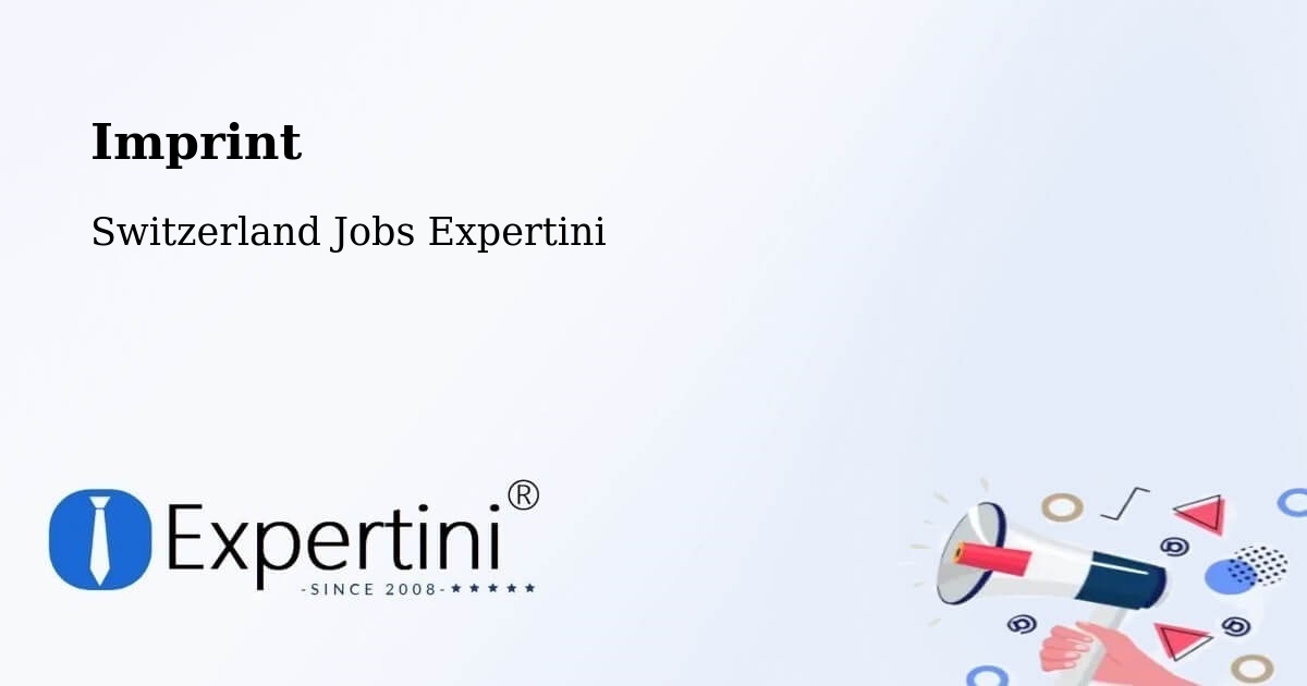 Imprint – Verbier - Switzerland Jobs Expertini