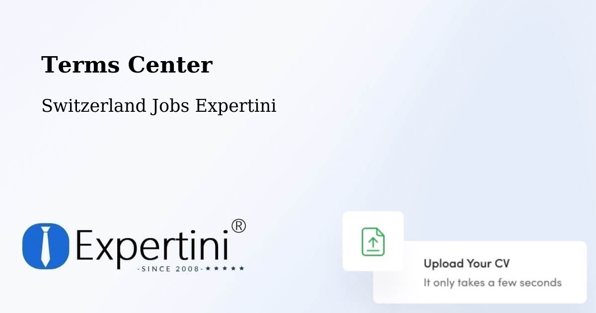 Terms of Service – Verbier - Switzerland Jobs Expertini